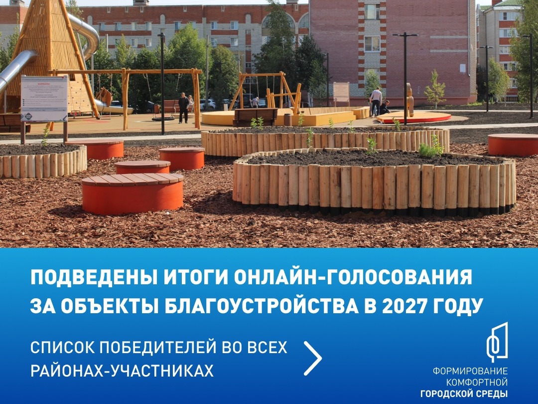 Больше 70 тысяч жителей Мордовии приняли участие во всероссийском онлайн-голосовании за объекты благоустройства.